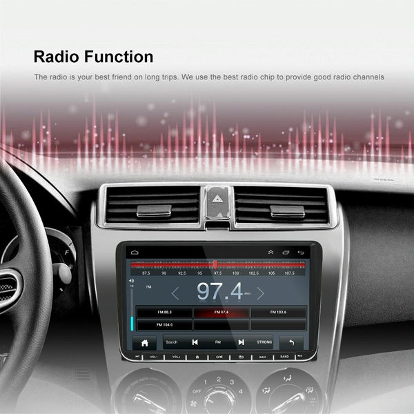 A2743 For Volkswagen 1+16G 9-inch Central Control Large Screen With Carplay Car Android10.0 Navigator Player, Style: Standard+12Lights Camera