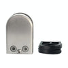 9-14mm Flat Bottom Matte Polished  201 Stainless Steel Fixed Clip Railing Glass Wood Layer Board Clamp Bracket