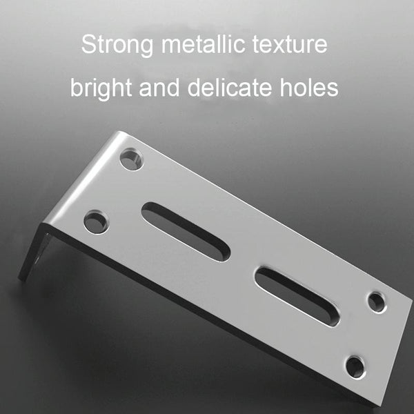 Thickened Angle Code Right Angle Hanging Cabinet Partition, Style: Small Black