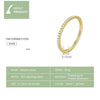 S925 Sterling Silver Fashion Wizard Diamond Women Ring, Size:7(Gold)