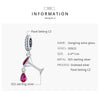 S925 Sterling Silver Shaking Wine Glass Pendant DIY Bracelet Necklace Accessories