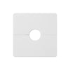 Square Hole Decoration Cover Wall Hole Plug, Style: 2.2cm Hole White