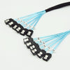 Mini SAS to SATA Data Cable With Braided Net Computer Case Hard Drive Cable,specification: 6SATA-1m
