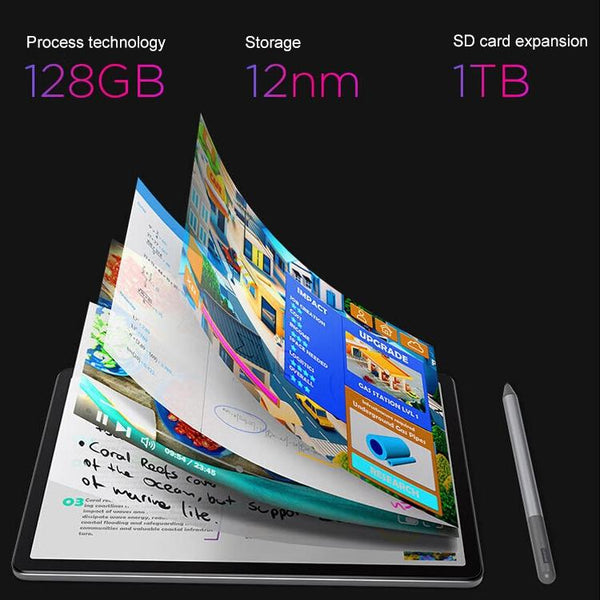 Lenovo K10 WiFi Tablet TB330FU, 8GB+128GB, 10.95 inch Android 13, MediaTek Helio G88 Octa Core, Support Face Identification(Grey)