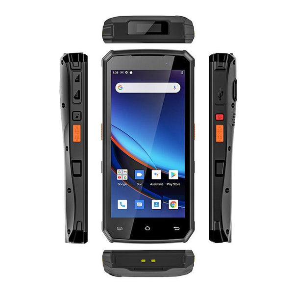 UNIWA M580S Rugged Phone, 4GB+64GB, 5.5 inch Android 10 MediaTek MT6761 Quad Core, OTG, Network: 4G, EU Plug (Black)