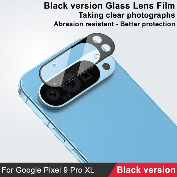 For Google Pixel 9 Pro XL IMAK Rear Camera Lens Glass Film Black Version