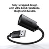 Baseus AirJoy Series USB 2.0 480Mbps Fast Speed Extension Cable, Cable Length:0.5m