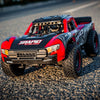 JJR/C Q130 Full-scale High-brush Four-wheel Drive High-speed Pickup Remote Control Car(Red)