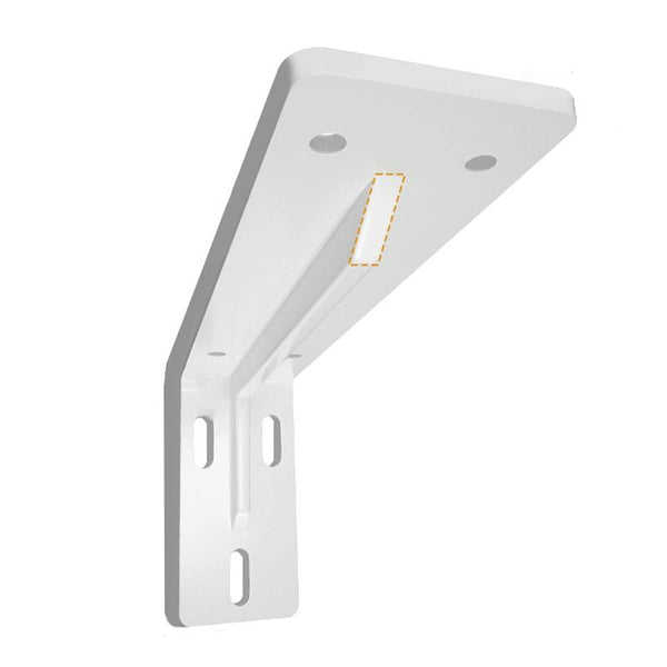 14 inch 35cm Triangle Support Frame Fixed Angle Iron(White)