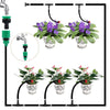 20m Kit Hose Drip Irrigation System Plant Watering Set 360 Degree Adjustable Drippers