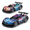 Q170 Colorful Lights Racing Four-wheel Drive Remote Control Car(Orange)