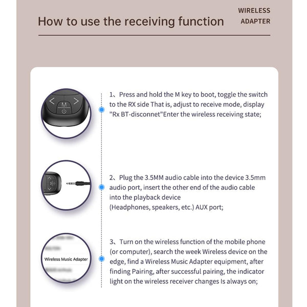 T-14 Bluetooth 5.0 2 In 1 LCD Digital Display Bluetooth Adapter Receiver Transmitter(Black)