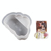 2pcs Business Card Holder Photo Clip Mold DIY Crystal Glue Resin Mold, Style: Clouds 005
