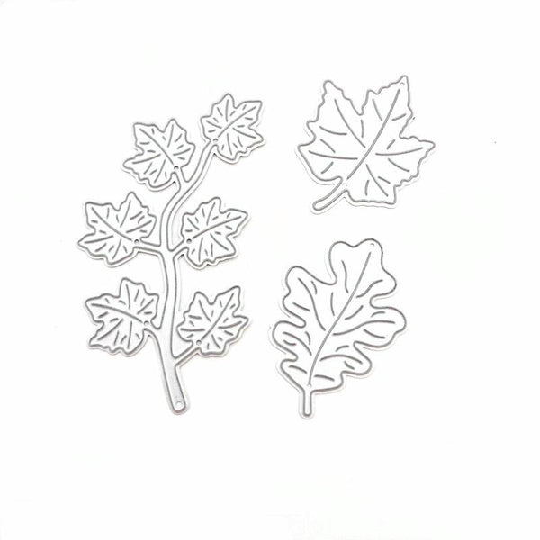 Leaves Hand Scrapbooking Embossing Cutting Die