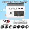 DC 12V To AC 220V Car Inverter Dual Socket 4USB