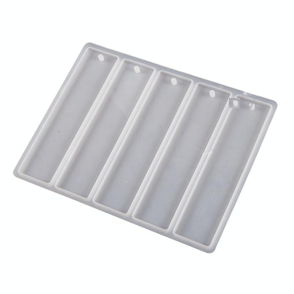 Full-page Bookmark Pendant Silicone Mold DIY Epoxy Resin Mold, Spec: Rectangular Large