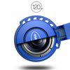 Twooc T-002 120dB Bicycle Scooter Accessories Equipped Electric Bell USB Charging Horn(Blue)