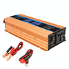 Carmaer Modified Sine Wave 12V to 220V 2200W Car Multi-function Double Digital Display Inverter Household Power Converter