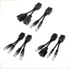2 Sets RJ45 Network Signal Splitter Upoe Separation Cable, Style:U-03 2 Crystal Heads + 2 Female