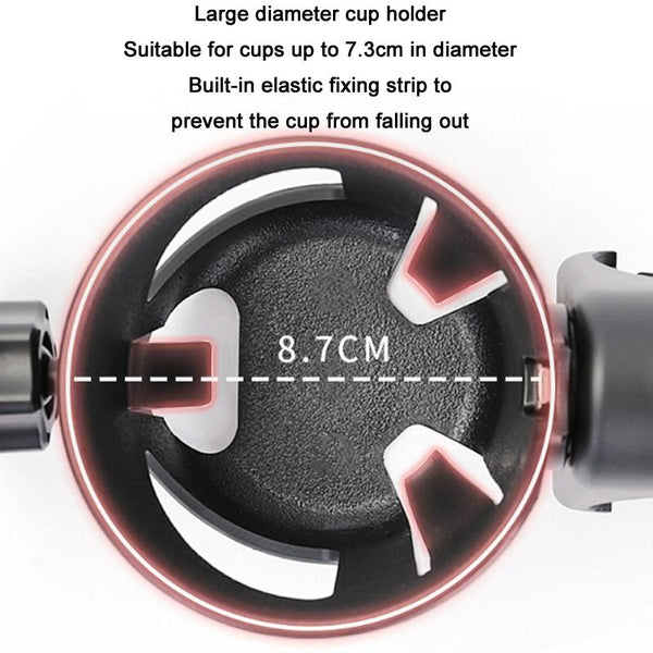 2 In 1 Stroller Bottle Drink Bottle Holder Mobile Phone Holder(J4095D)