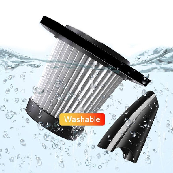 Eighth Generation Car Vacuum Cleaner 120W Wet and Dry Dual-use Strong Suction(Black)