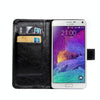 5.3-5.5 Inch Universal Crazy Horse Texture 360 Degree Rotating Carry Case with Holder & Card Slots for Galaxy Note I / II / III / IV(Black)