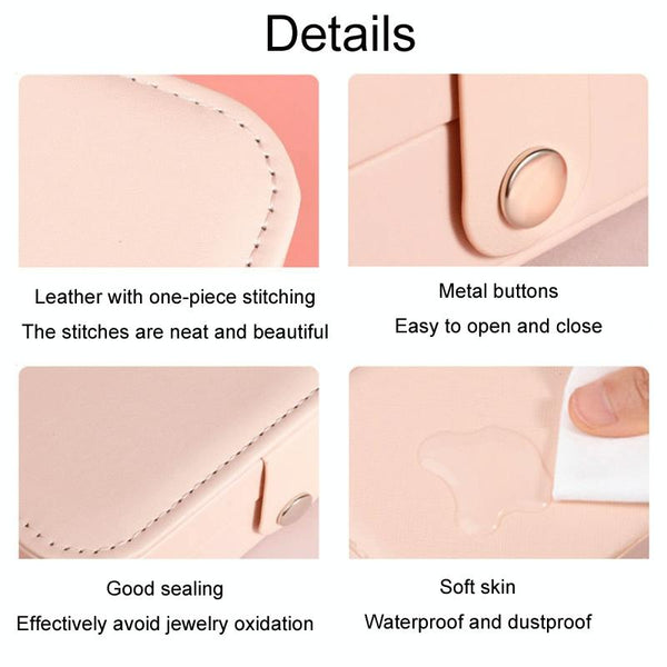 132pcs/sets Pink+Blue Children DIY Beaded Bracelet Double Layer Jewelry Box Set