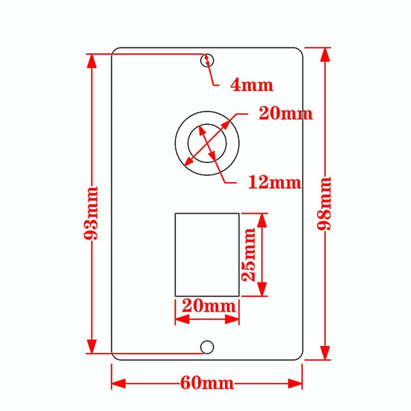 LDTR-WG0265 DC 6A Motor Speed Governor Slow Down Motor Controller Positive And Negative Rotating Control Switch 12V/24V/36V/48V (Black)