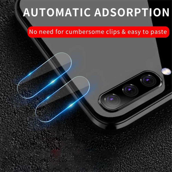 For Galaxy A50 9D Transparent Rear Camera Lens Protector Tempered Glass Film