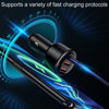 300W Vehicle Mini Fast Charging Charger Car One To Three Cigarette Lighter