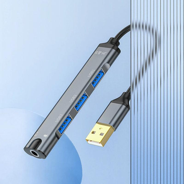 JINGHUA N800 Drive Free Sound Card Computer To Docking Station With Audio Interface, Interface: Type-C