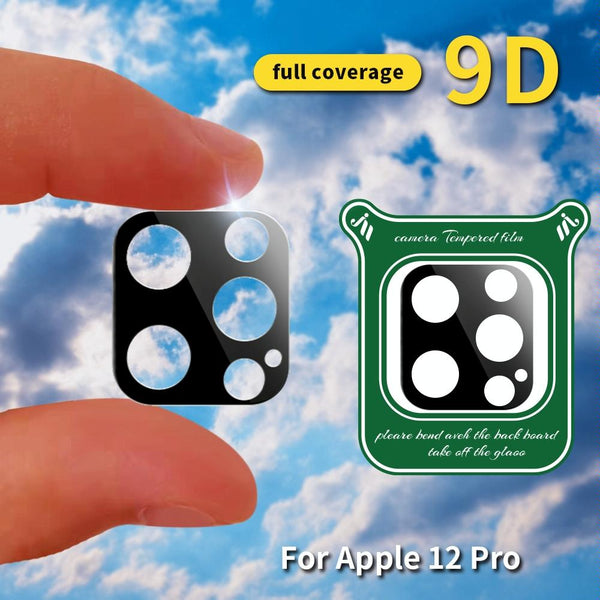 For iPhone 12 Pro Silk Screen Luminous Ring Back Camera Lens Film