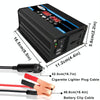 Tang II Generation 12V to 110V 4000W Modified Square Wave Car Power Inverter(Black)