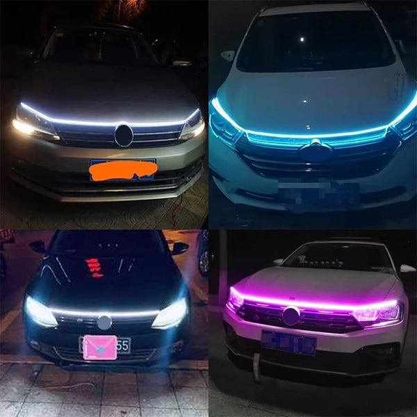 1.2m Car Daytime Running Super Bright Decorative LED Atmosphere Light (White Light)