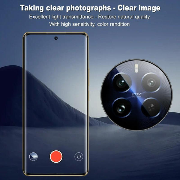 For Realme 12 Pro / 12 Pro+ imak HD Glass Rear Camera Lens Film, Self-positioning Version