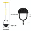 Outdoor Patio Manual Edging Shovel Household Gardening Lawn Edging Tool, Style: Sharpened V Edge