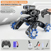 DM-588 Four-wheel Battle Side Spray Remote Control Car, Specification:Single Control Water Bomb(Blue)