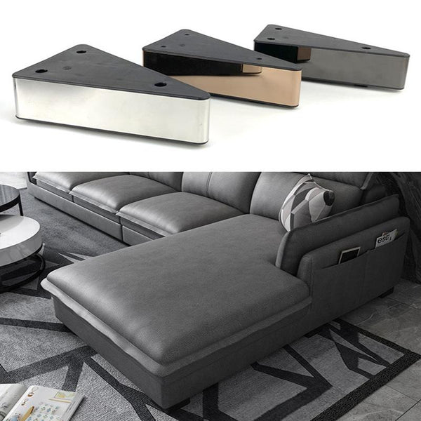 LH-SFJD001 5cm Thick Stainless Steel Sofa Booster Pad, Style: Triangle(Bright)