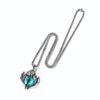 1926 Retro Demon Eyes Men Titanium Steel Necklace, Style: Pendant+3x55cm Matching Chain