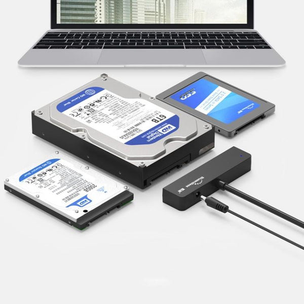 Blueendless US35 USB3.0 To SATA Adapter 2.5 / 3.5-Inch Hard Drive SSD Reader, Spec: USB3.0 AU Plug