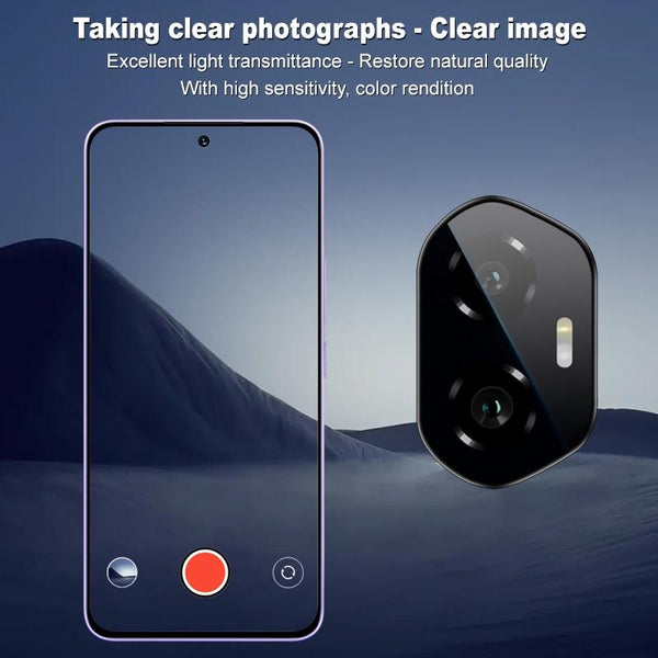 For Honor 300 imak HD Glass Rear Camera Lens Film, Self-positioning Version