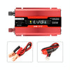 Carmaer US Plug 12V to 110V 500W Car LCD Display Inverter Household Power Converter