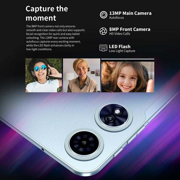 Teclast T60 Plus 4G LTE Tablet PC, 6GB+128GB, 12 inch Android 14 MediaTek Helio G88 Octa Core, Support Dual SIM