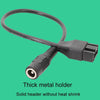 20cm DC5521 Power Adapter To 12V Computer Case 4Pin Fan Cable