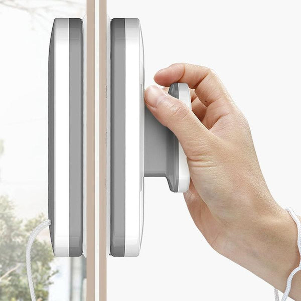 Adjustable Magnetic Glass Wiper Double-Sided Magnetic Window Wiper High-Level Insulating Glass Cleaner, Specification: Rectangle 8-15mm