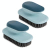 2 PCS SM005 Home Plastic Handle Clothes Cleaning Soft Hair Brush(Blue)
