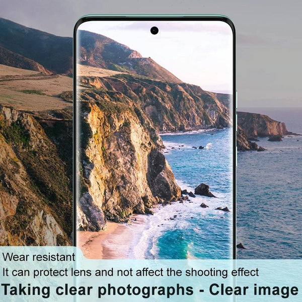 For Motorola Edge 40 Neo 5G imak High Definition Integrated Glass Lens Film Black Version