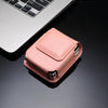 Folding Screen Mobile Phone Waist Hanging Universal Clutch Bag(Pink)