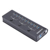 ORICO CRU3-H9C1 10 Port USB3.0 12V 4A HUB Power Adapter, Plug:EU Plug