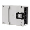 SINOTIMER Three-Phase Backlight Display Rail Type Electricity Meter 5-100A 400V(DDS024 White Shell)